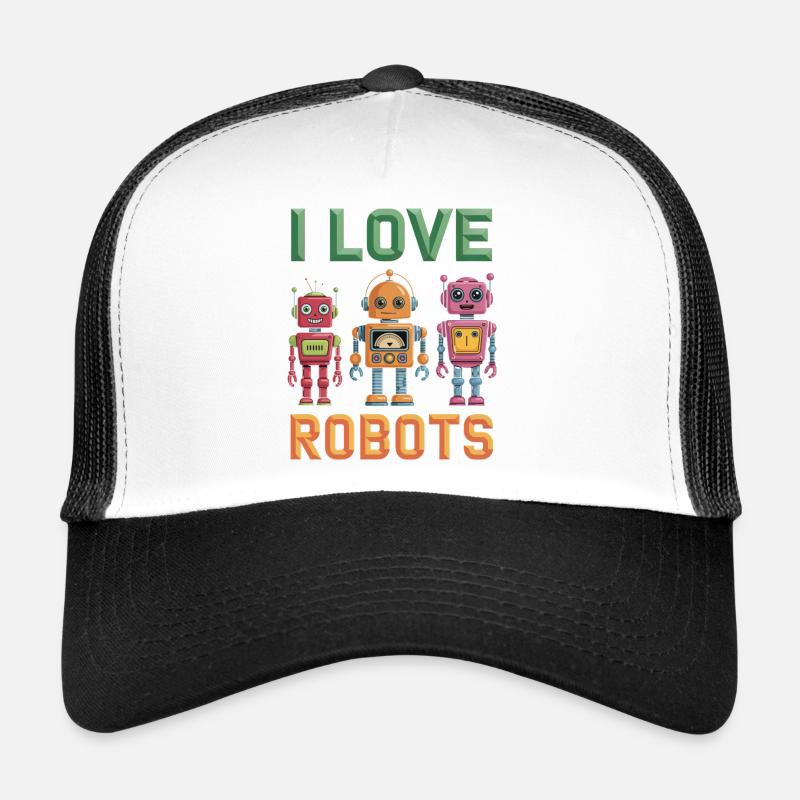Robot rétro Casquette trucker 