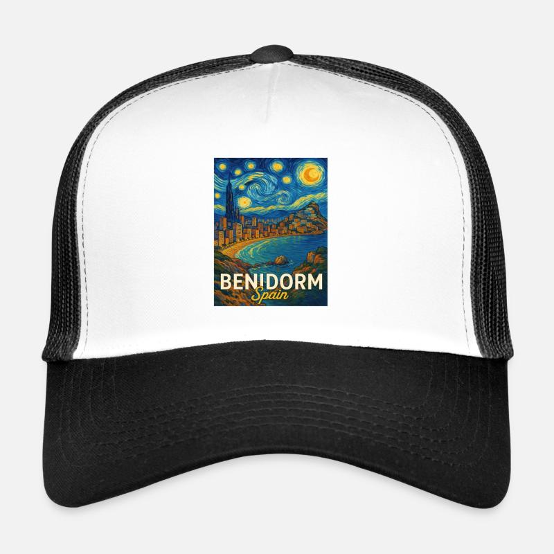 Benidorm, Espagne Casquette trucker 
