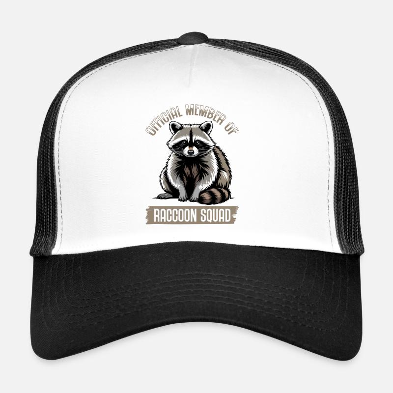 Drôle de raton laveur Casquette trucker 