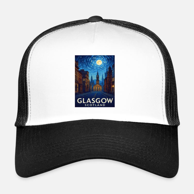 Glasgow Scotland Trucker Cap