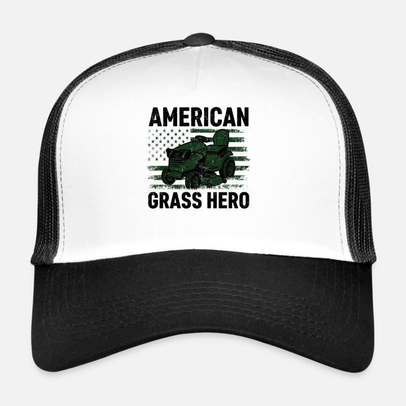 Héros américain de l’herbe Casquette trucker 
