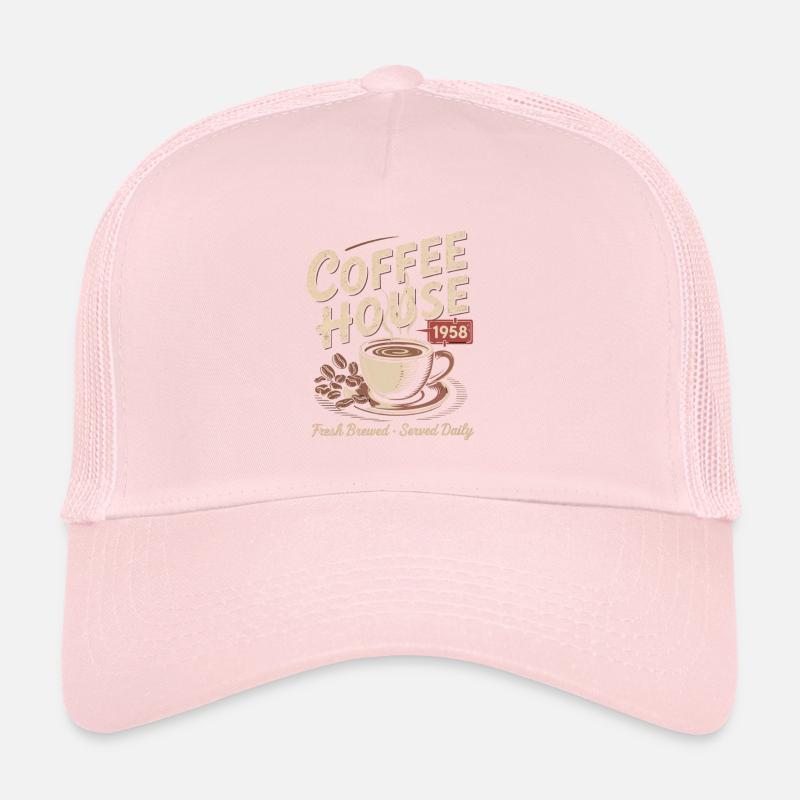 Vintage Kaffee Werbung Trucker Cap