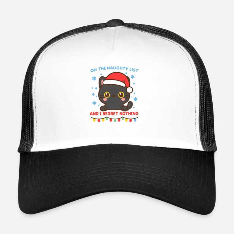 Chat dans la liste des vilains du chapeau du Père Noël, Noël Casquette trucker 