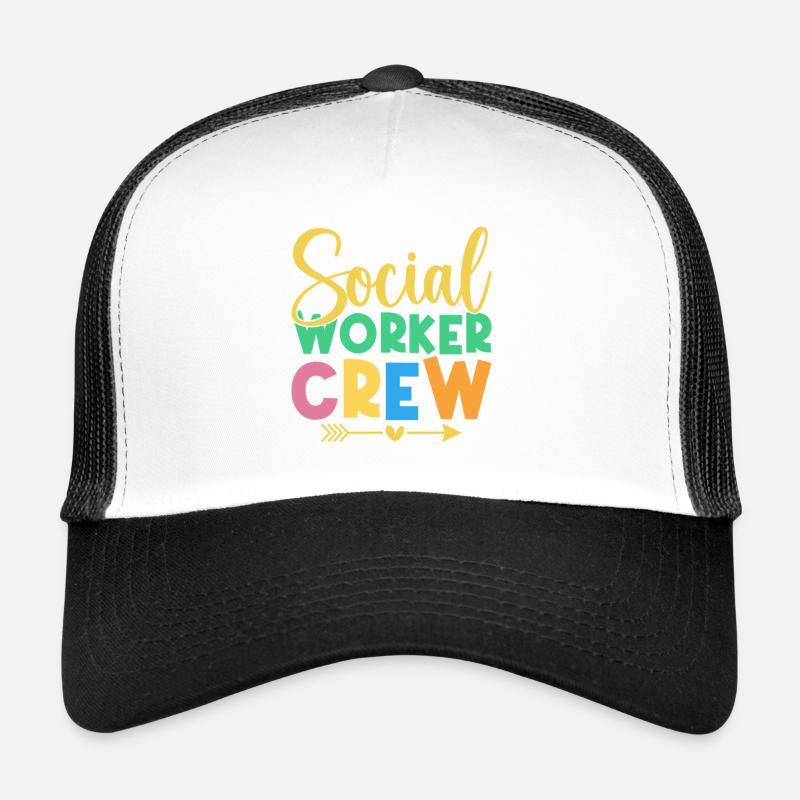 Social Worker Quota Crew Social Work Trucker Cap