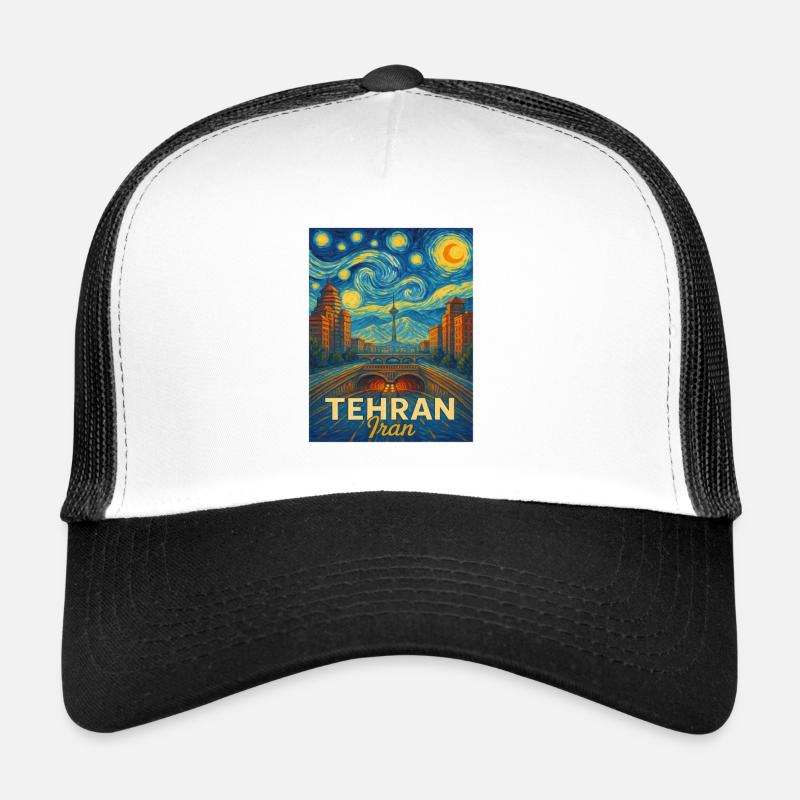 Tehran Iran Trucker Cap