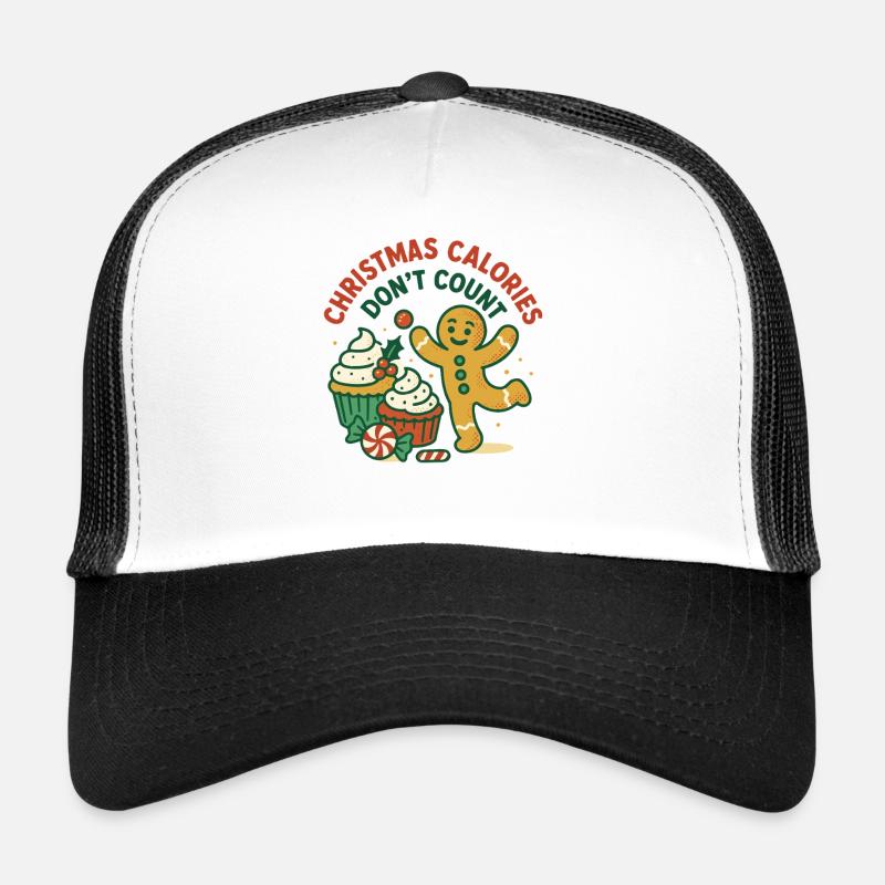 Les calories de Noël ne comptent pas pour les plaisirs des Fêtes Casquette trucker 