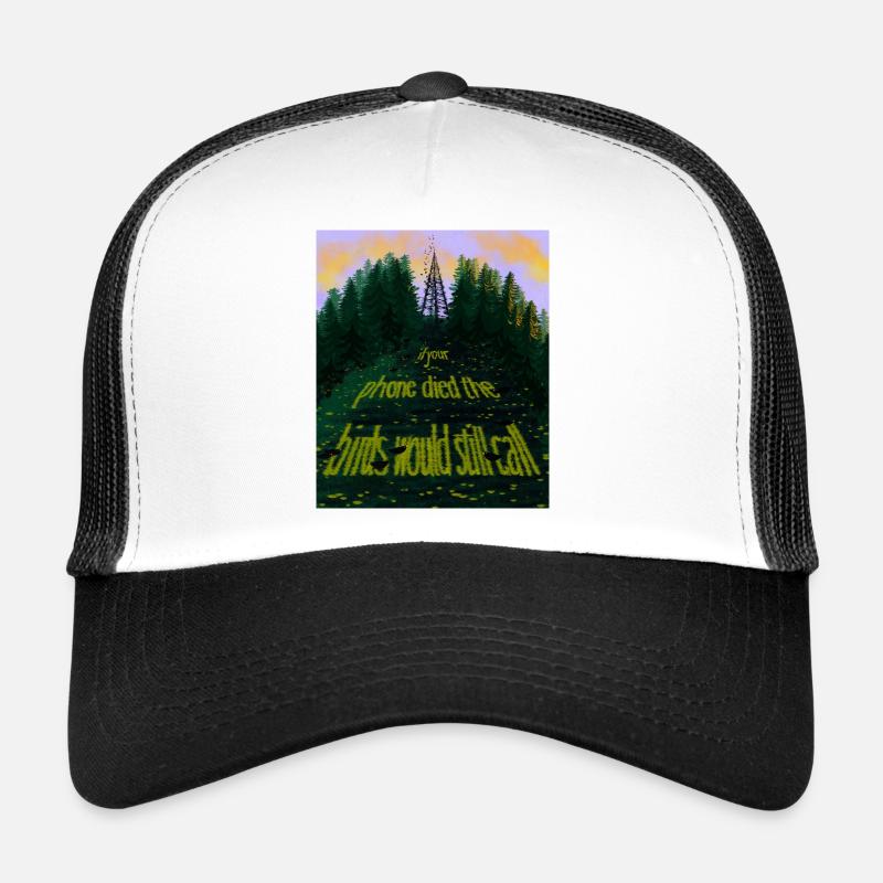 Appel d’oiseaux Casquette trucker 