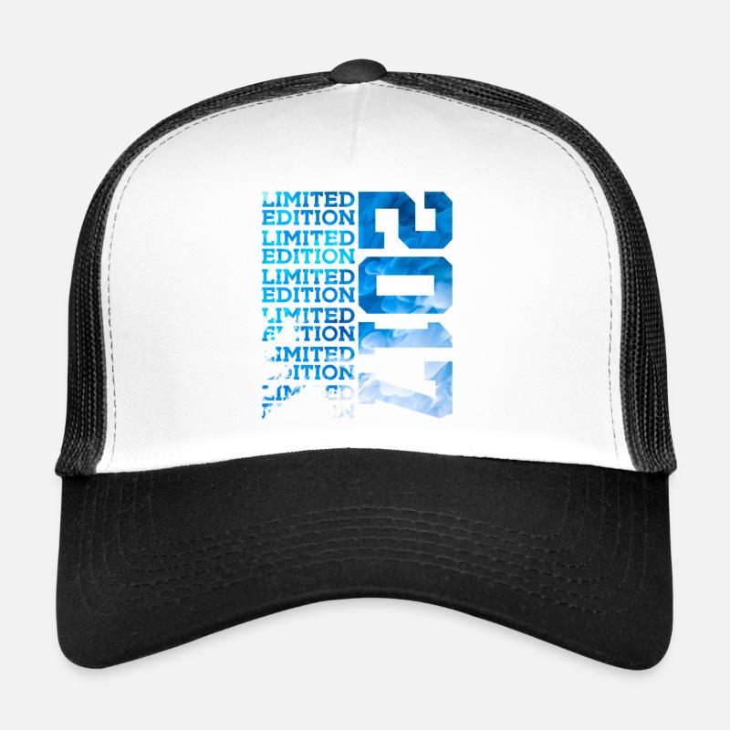 LIMITED EDITION 2017 9 JAHRE 9. GEBURTSTAG - Trucker Cap - Weiß/Schwarz