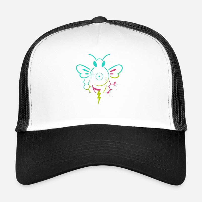 Music Bee with Vinyl Beat and Blitz Power Trucker Cap
