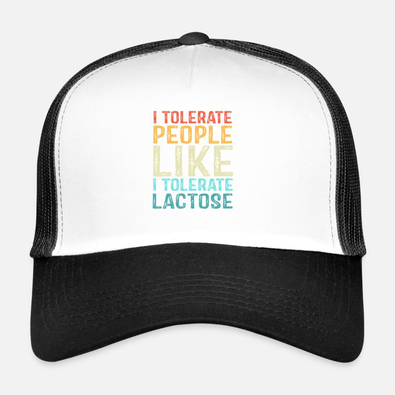 Flatulence Milk Allergy Lactose Intolerance Trucker Cap