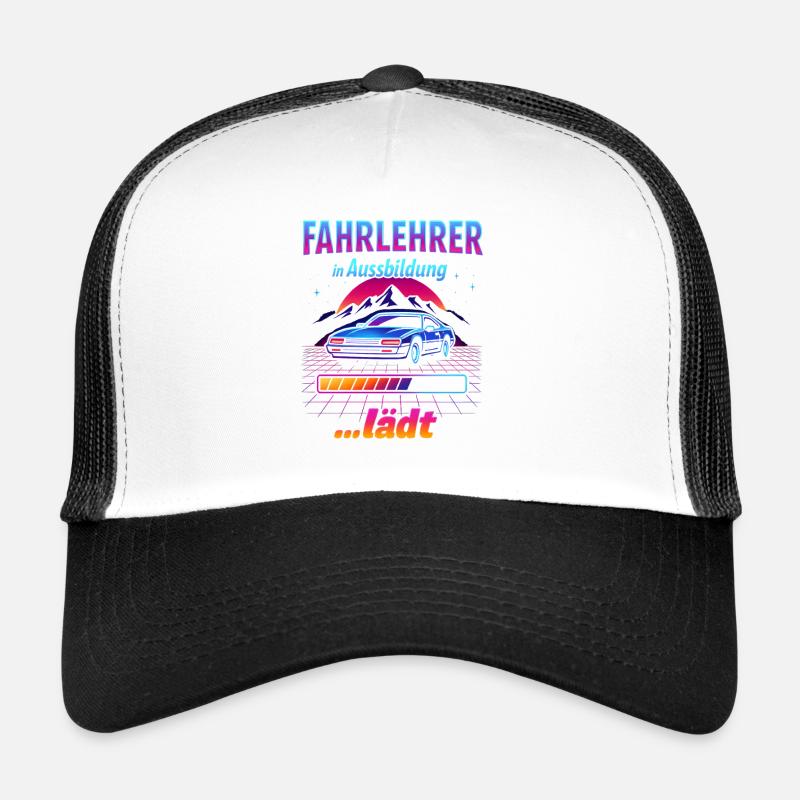 Instructeur de conduite en formation Neon Casquette trucker 