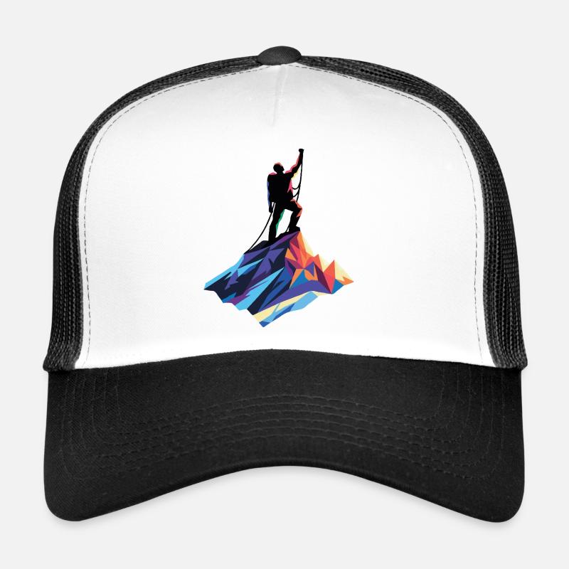 Alpiniste au sommet Casquette trucker 