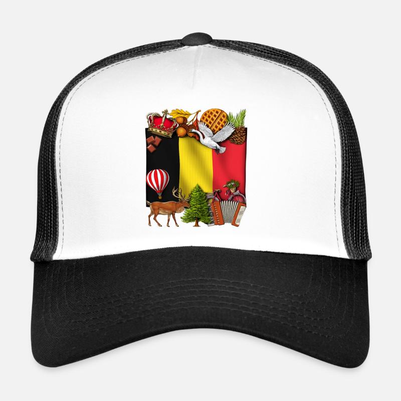 Belgique Casquette trucker 