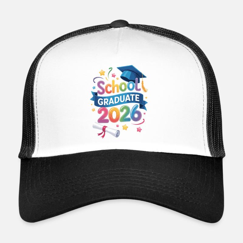 Citation du diplômé 2026 Casquette trucker 