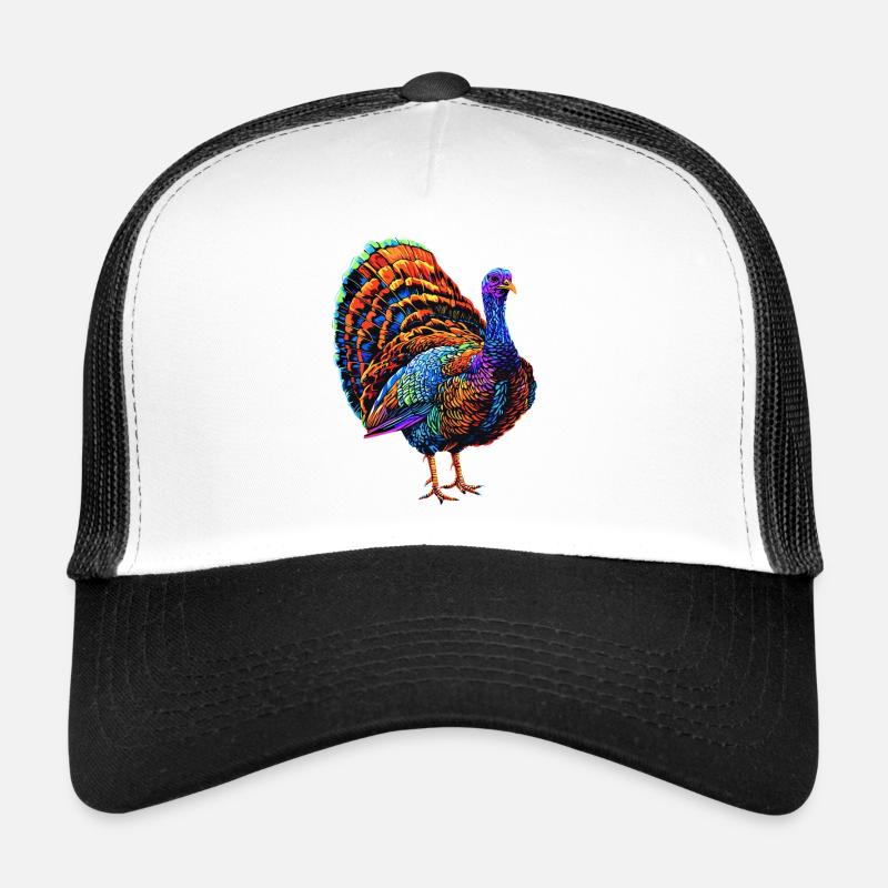 Dinde Poules Oiseaux Dinde Casquette trucker 