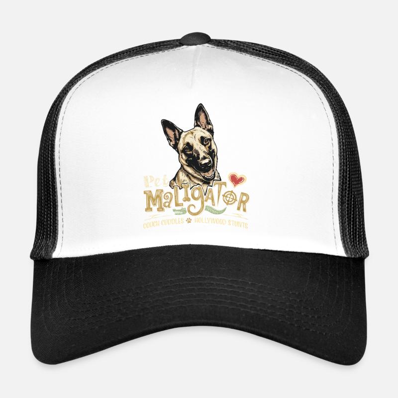 Maligator Belge Petit Chien Trick Casquette trucker 