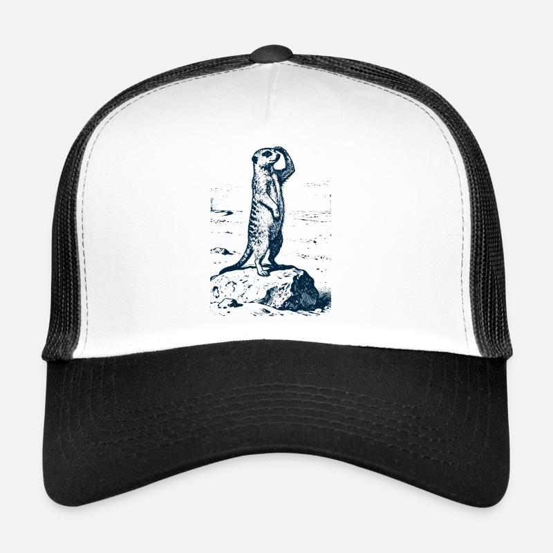 Garde de la Garde de la Suricate Casquette trucker 