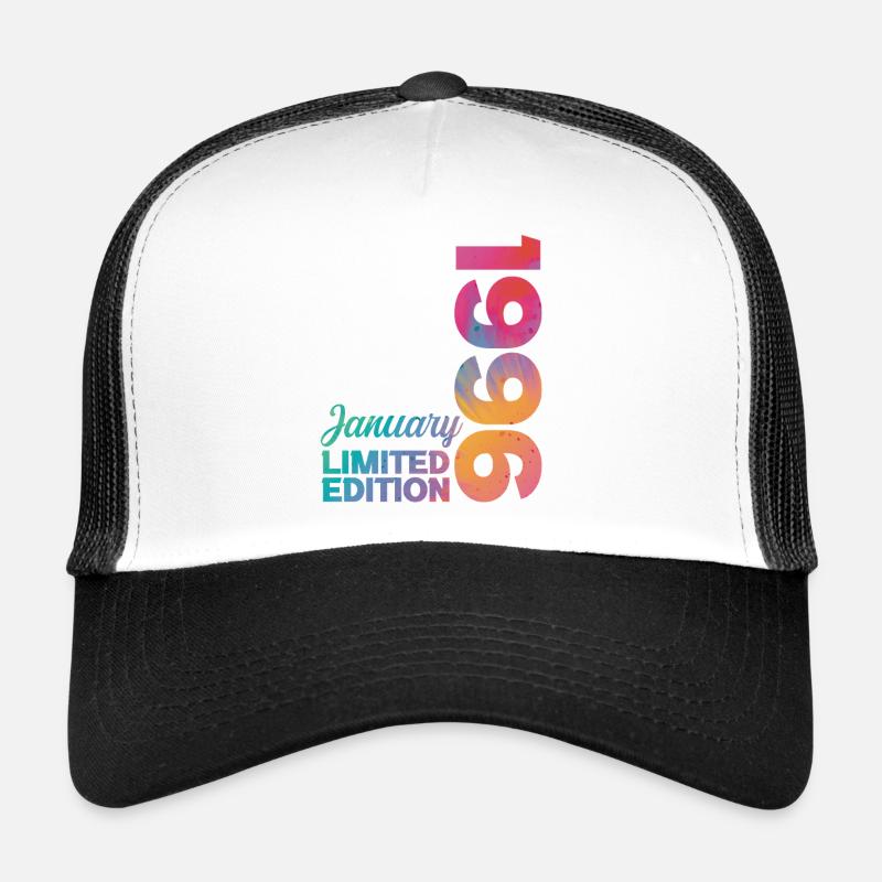 Anniversaire Janvier 1996 Né en Janvier Cadeau Casquette trucker 