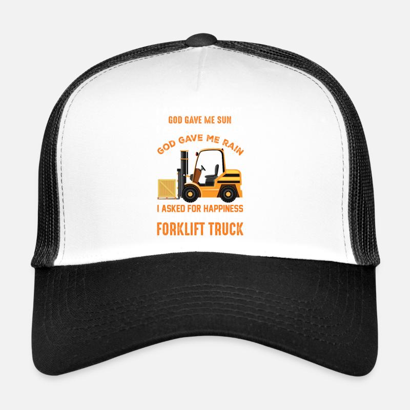 Forklift Forklift Driver Trucker Cap