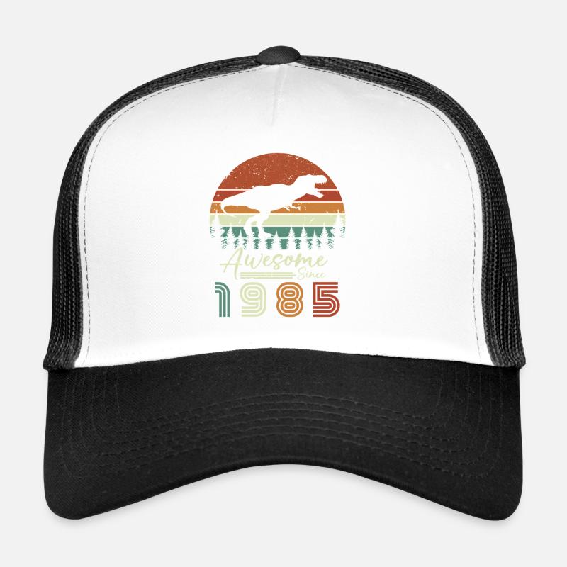 awsome_since_dinaseur_1985 Trucker Cap