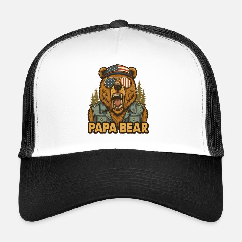 Papa Bear Trucker Cap