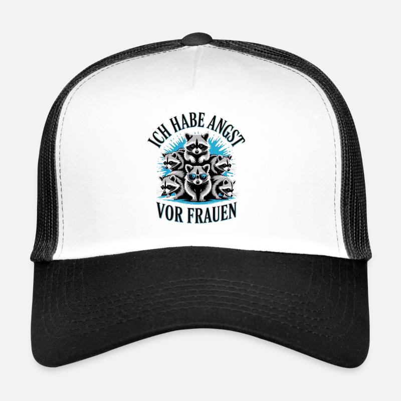 I'm Afraid Of Women Y2K Bootleg Trucker Cap