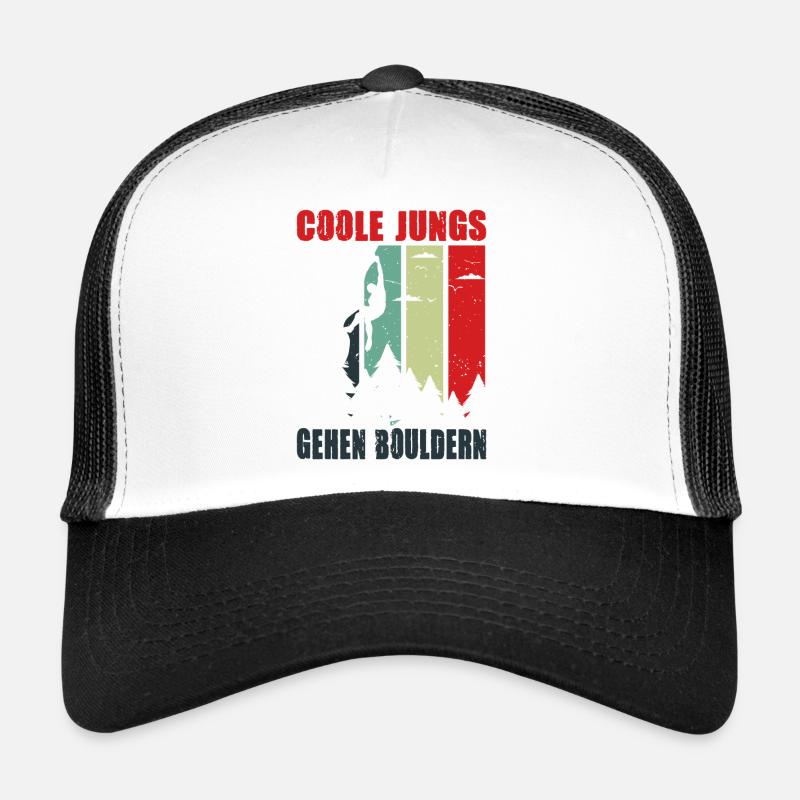 Cadeaux de bloc Escaladeur Escalader Boulderer Casquette trucker 