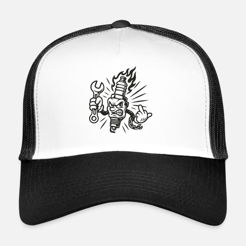 Bad Spark – Cheeky spark plug with screw connections Trucker Cap