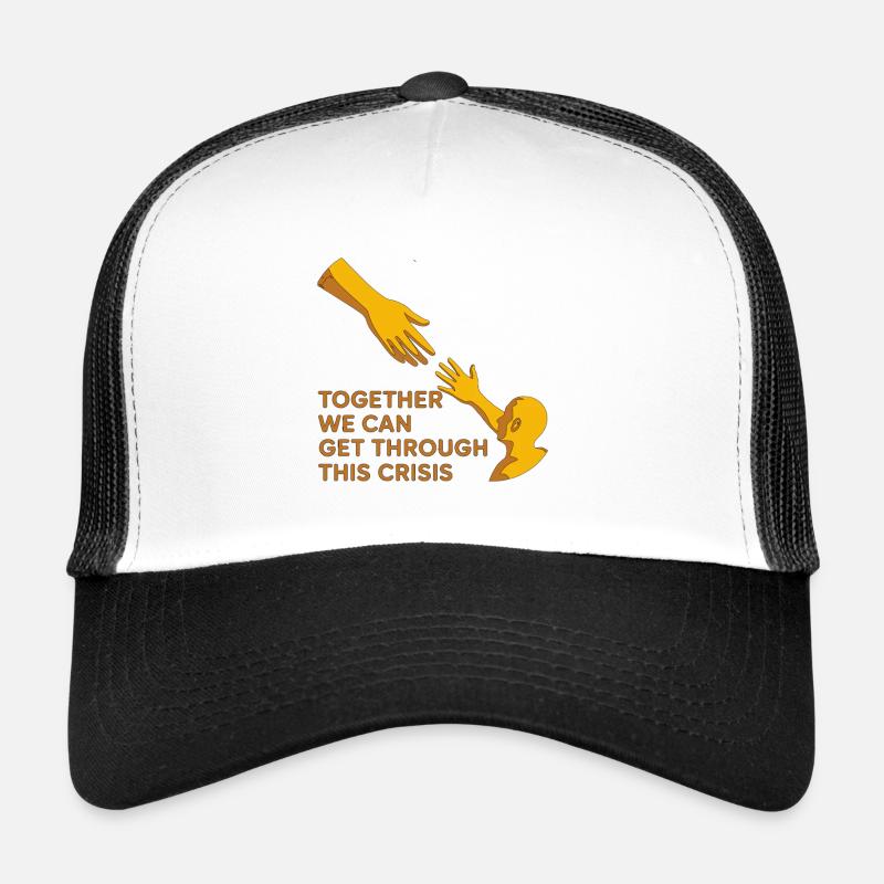 Gemeinsam überwinden wir diese Krise Trucker Cap