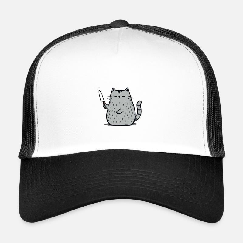 6-7 Internet Meme 6 7 Snack Katze Trucker Cap