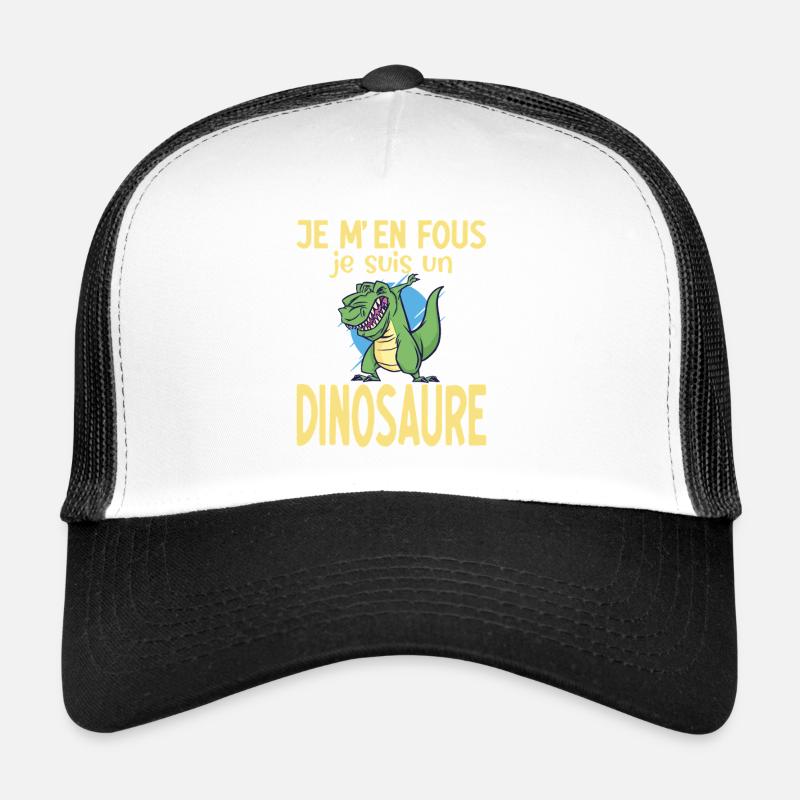 Ist mir egal, ich bin ein Dinosaurier Humor Trucker Cap