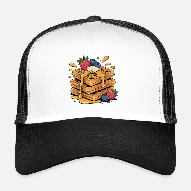 Fruity waffle art Trucker Cap