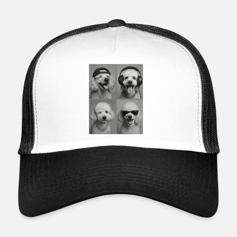 Caniche Casquette trucker 