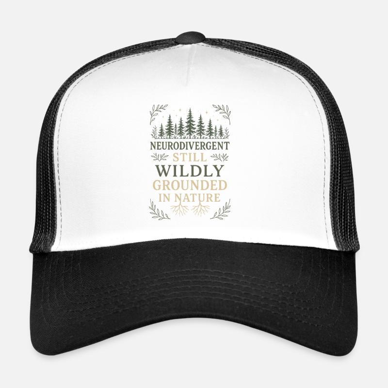 Introverti neurodivergent Casquette trucker 