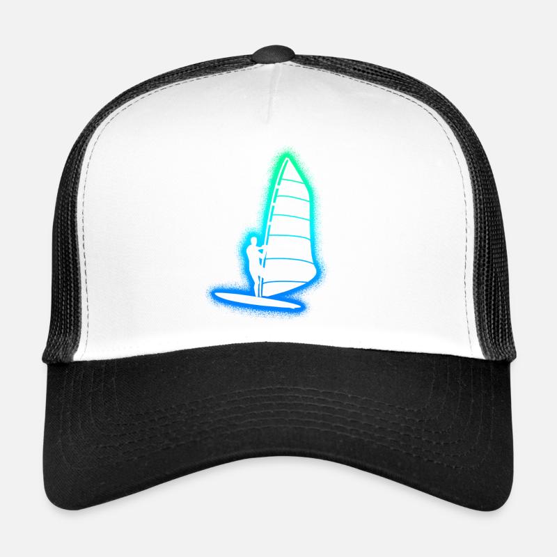 Windsurfing Windsurfer Kids Men Windsurf Trucker Cap