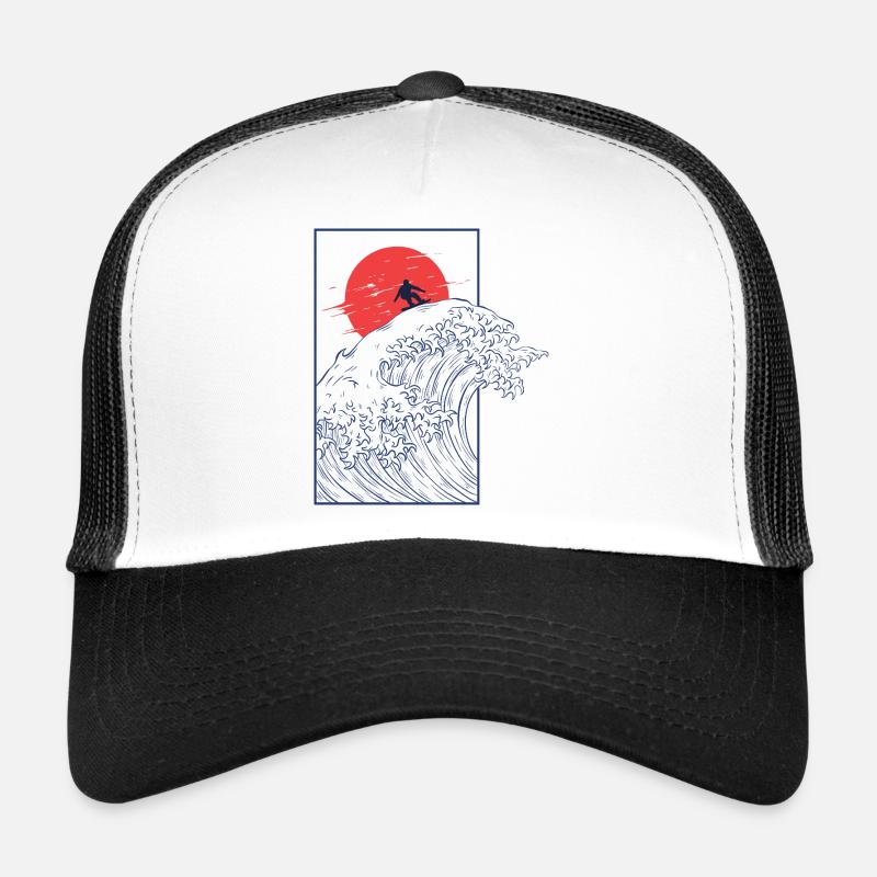 Snowboard, Vintage Japanisch Trucker Cap