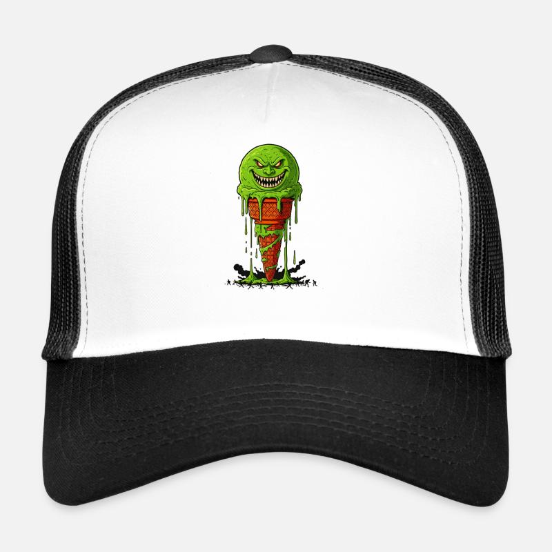 Monster Ace Cream Attack Trucker Cap