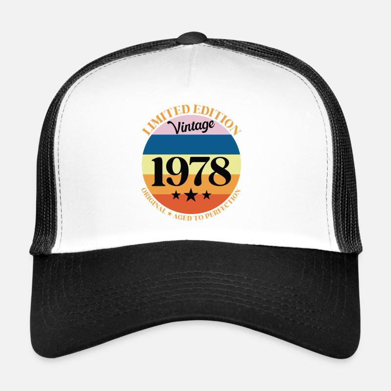 1978 Vintage Geburtstagsgeschenk 78 Geburtstag Trucker Cap