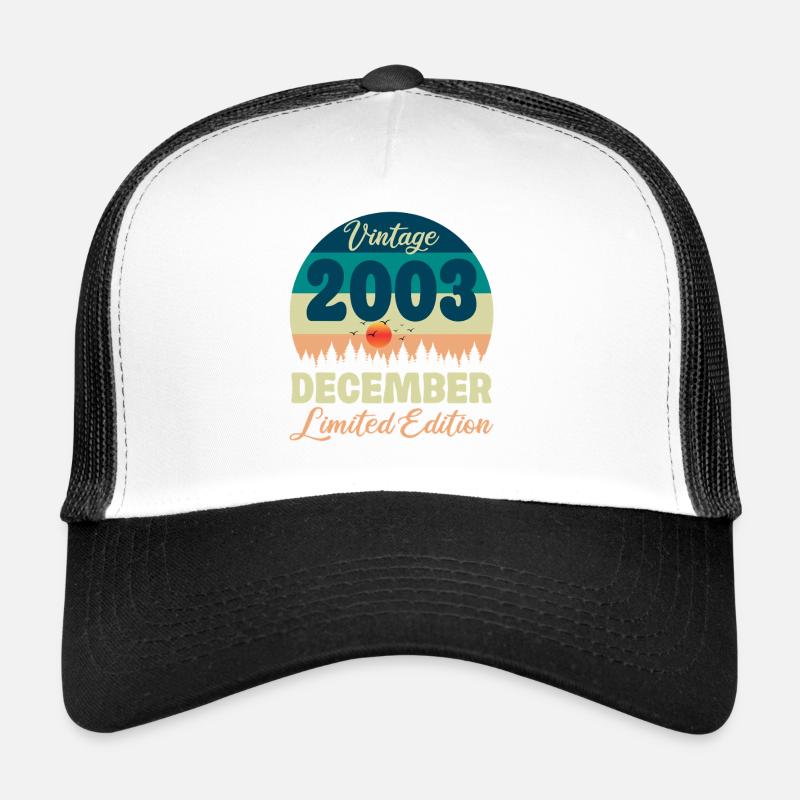 Anniversaire Décembre 2003 Cadeau D'anniversaire  Casquette trucker 