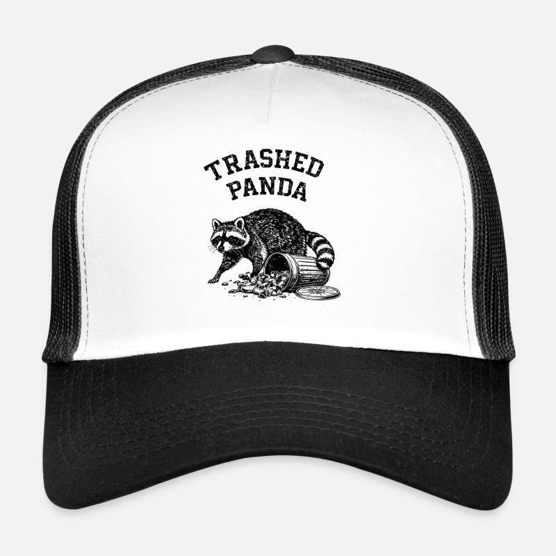 Panda détruit Casquette trucker 