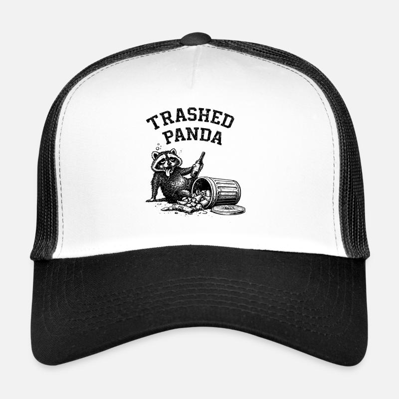 Panda détruit Casquette trucker 