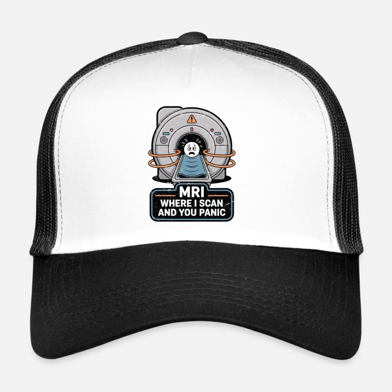 MRI Where I Scan And Rad Tech Radiologist MRI Tech Trucker Cap