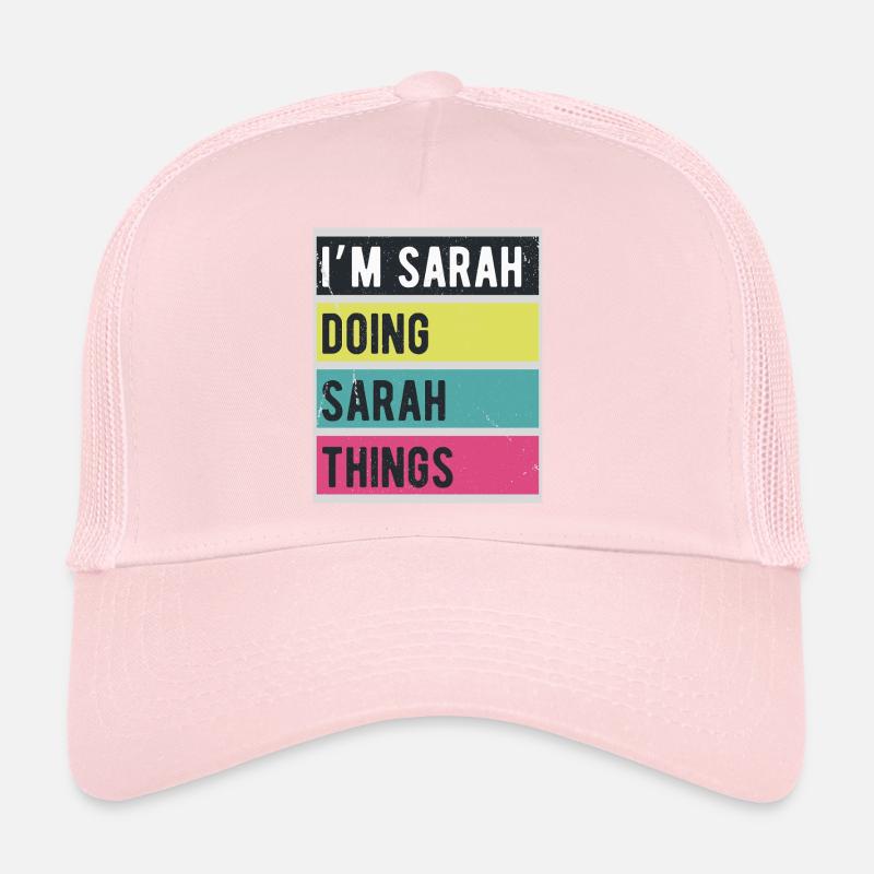 I’m Sarah Doing Sarah Things Retro Trucker Cap