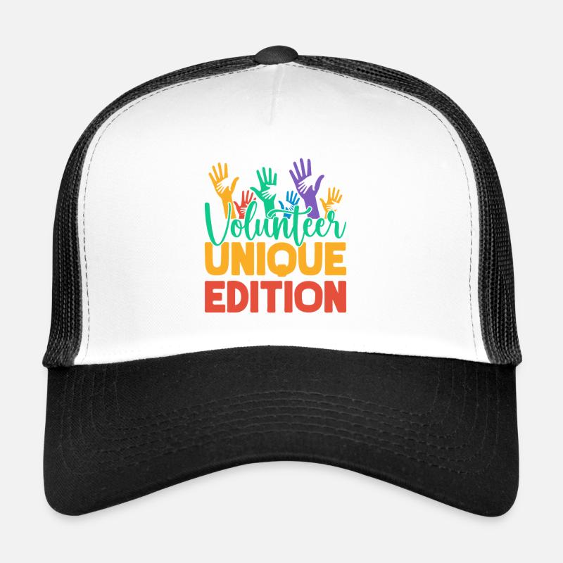 Volunteer Appreciation Unique Edition Volunteer Trucker Cap