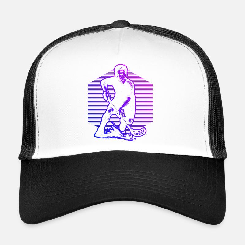 Classic floorball motif Trucker Cap
