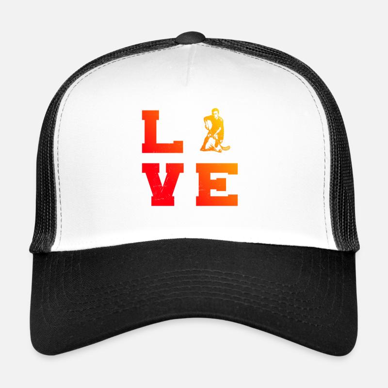 Un design intemporel de floorball simple Casquette trucker 
