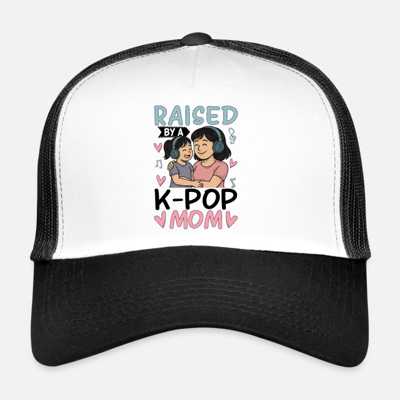 Élevée par une maman K-Pop Casquette trucker 