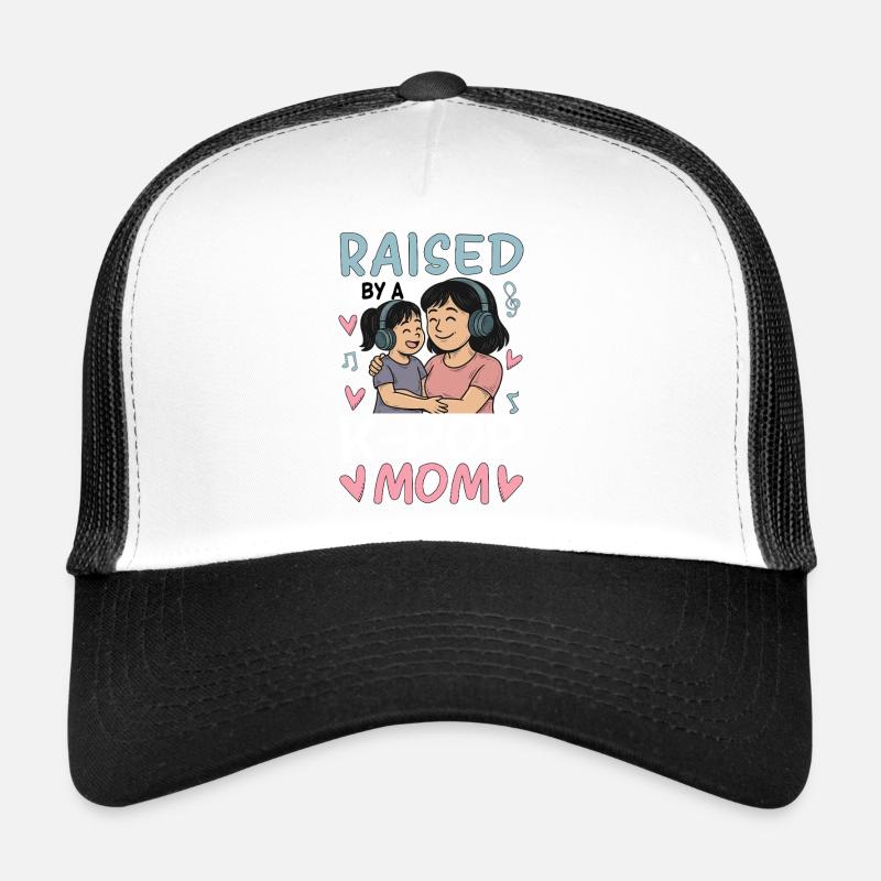 Élevée par une maman K-Pop Casquette trucker 