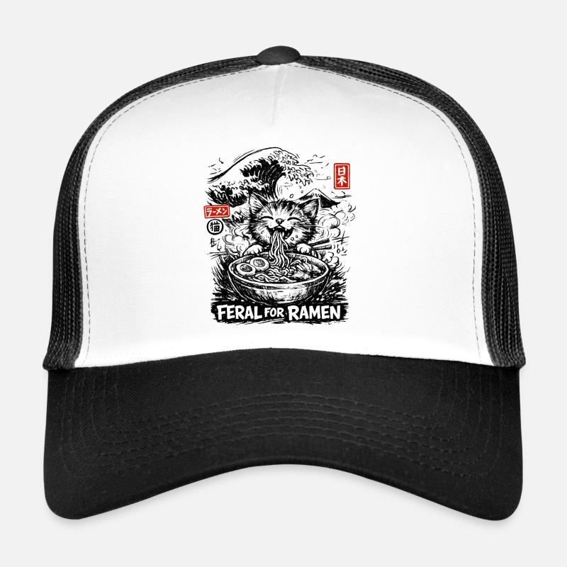  Ramen Katze Kanagawa Trucker Cap