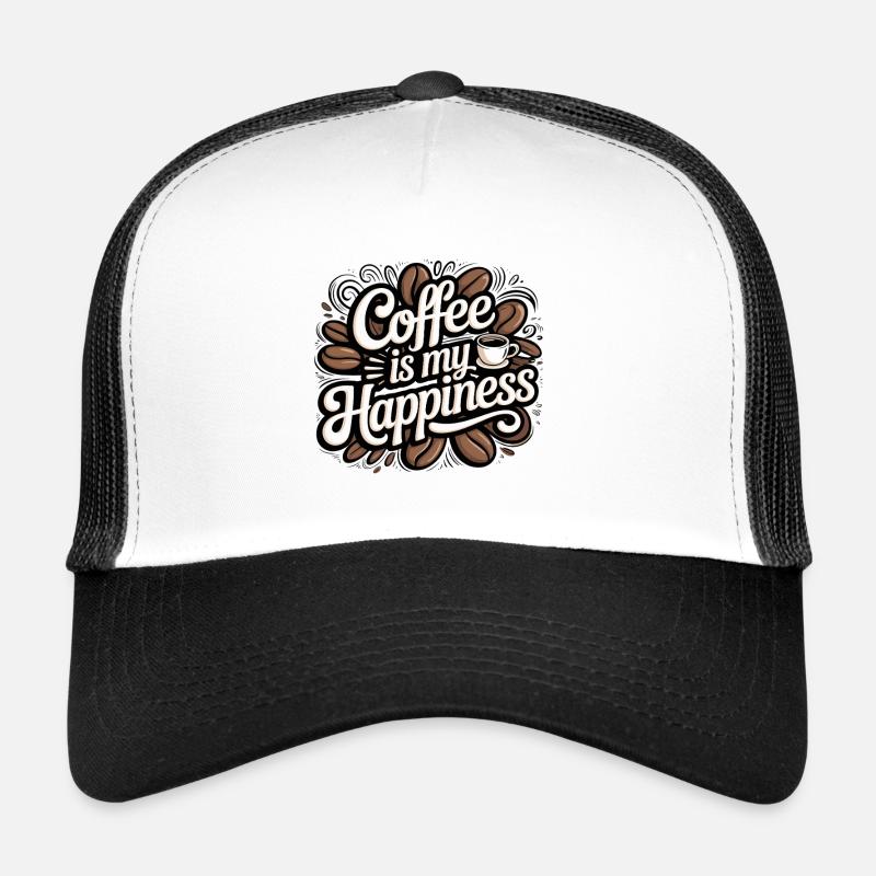 Coffee is my Joy - Trucker Cap - white/black